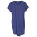 Lululemon Athletica Dresses | Lululemon &Go Rulu Blue Soft Crewneck Bodycon Running Dress Reflective | Color: Blue | Size: 8