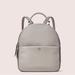 Kate Spade Bags | Kate Spade Gray Pebbled Leather Backpack, Excellent Condition | Color: Gray/Silver | Size: Os
