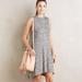 Anthropologie Dresses | Anthropologie Maeve Gray Emerson Mock Neck Swing Dress Medium | Color: Gray | Size: M