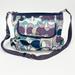 Coach Bags | Coach Kyra Daisy Scarf Signature Logo Crossbody Shoulder Bag Y2k Multicolor | Color: Blue/Purple | Size: Os