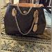 Coach Bags | Brown Coach Logo Bag, Gold Chain Strap, Like New | Color: Brown/Tan | Size: Os