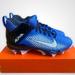 Nike Shoes | New Nike Alpha Menace 2 Shark Mens Size 8 Cleats Blue Black Shoes Football | Color: Blue | Size: 8