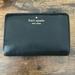 Kate Spade Bags | Kate Spade New York Leila Medium Compact Bifold Black Wallet Leather | Color: Black | Size: Os