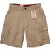 Levi's Bottoms | Levis Youth Boys Kakhi Relaxed Fit Cargo Shorts Size 18 Husky 36w | Color: Brown/Tan | Size: 18 Husky 36w