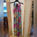 Lilly Pulitzer Dresses | Lilly Pulitzer Amanda Print Floral Maxi Dress Sz S | Color: Orange/Pink | Size: S