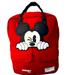 Disney Other | Disney Mickey Backpack | Color: Black/Red | Size: 12.5 Down 10” Across
