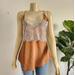 Free People Tops | Free People Intimately Tank Top Women Size M Brick Color | Color: Tan | Size: M