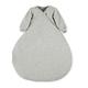 Sterntaler Leichter Schlafsack für Babys mit Ärmeln, Innenschlafsack, Reißverschluss, Größe: 50, Grau