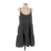 Wishlist Casual Dress - Mini Scoop Neck Sleeveless: Black Dresses - Women's Size Medium