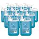 Lakeland Cosmetics antibacterial soap hand wash - 5L Litre With Pump - fragranced anti-bacterial liquid soap hand wash, made in UK (Pack of 12)