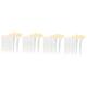 DOITOOL 4 Sets Makeup Brush Makeup Applicators Travel Foundation Brush Makeup Foundation Korean Makeup Make up Blush Eye Brush for Makeup Frosted Cosmetic Miss White Artificial Fiber