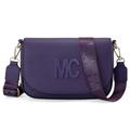 Milan Chiva Crossbody Bags for Women Trendy PU Leather Crossbody Purses, Purple