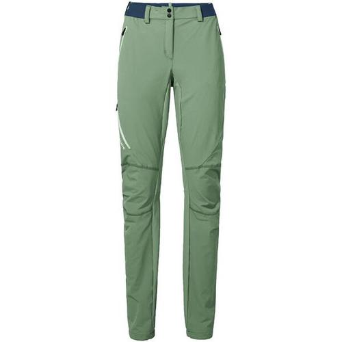 Damen Hose VAUDE Damen Wanderhose Scopi Pants II, Größe 40 in Grün