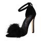 Womens-Pointed-Slingback-Dress Womens Ladies mid Block Heel Strap Work Evening Party Mary Jane Court Shoes Size Womens Court Shoes Size 4.5,January Birthday Gifts Black #2 5 48.99