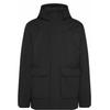 Langjacke BUGATTI, Herren, Gr. 50, schwarz, 100% Polyester, unifarben, casual, regular fit, Langarm normaler Saum, Jacken, mit Kapuze