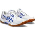 Hallenschuh ASICS "GEL-TASK 3" Gr. 40,5, blau (white, sapphire) Schuhe Sportschuhe