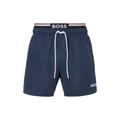 Badeshorts BOSS "Amur" Gr. L (52), N-Gr, blau (navy_413) Herren Badehosen Badeshorts