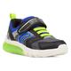 Sneaker GEOX "J CIBERDRON BOY C" Gr. 38, grau (grau, blau) Kinder Schuhe Sneaker