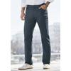 Stretch-Hose JOHN DEVIN "5-Pocket-Hose, regular-fit", Herren, Gr. 32, Länge 32, blau (navy), Web, Obermaterial: 97% Baumwolle, 3% Elasthan, unifarben, casual, regular fit lang, Hosen, Chinohose aus elastischer Baumwoll-Qualität