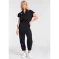 Overall ADIDAS SPORTSWEAR "W TIRO JUMPSUIT" Gr. S, N-Gr, schwarz (black) Damen Overalls