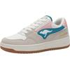 Sneaker KANGAROOS "K-Top Jane", Gr. 41, grün (cream, petrol), Textil, Synthetik, sportlich, Schuhe
