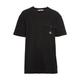 T-Shirt CALVIN KLEIN JEANS PLUS "PLUS TEXTURE POCKET SS TEE" Gr. XXL (56), schwarz (ck black) Herren Shirts T-Shirts