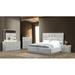 Brayden Studio® Crispina 4 Piece Bedroom Set Metal in Brown/Gray | 59 H x 67 W x 89.5 D in | Wayfair 73F30D909437442DB638E3E7DEDC2E41