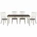 Canora Grey Sicilee Rectangular 40" W Dining Set Wood in Brown | 31 H x 40 W x 72 D in | Wayfair E89701BFCEFA4077A49280A4DEB62FAC