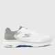 SKECHERS go walk 7 trainers in white & grey