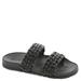 Roxy Slippy Braid II - Womens 7 Black Sandal Medium