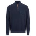 Camel Active Stricktroyer aus zertifiziertem Organic Cotton Herren night blue, Gr. XXL, Baumwolle, Männlich Pullover