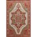 Heriz Serapi Turkish Oriental Traditional Area Rug Wool Hand-knotted - 9'9" x 13'0"