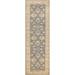 Vegetable Dye Floral Oriental Peshawar Chobi Runner Rug Hand-knotted - 2'8" x 9'8"