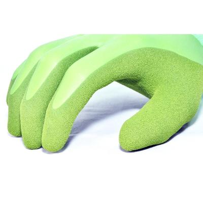 G & F Products Double Microfoam Latex Coated Gloves Women's, 6 Pairs