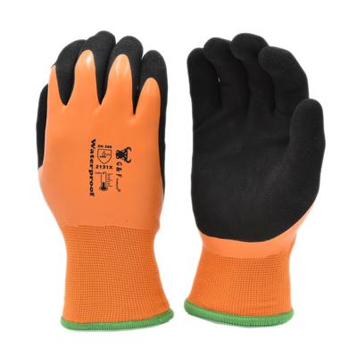 G & F Products Waterproof, Double Thermal shell, double Latex coated Winter Work Gloves, 1 Pair