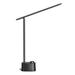 LED Desk Lamp Dimmable Table Lamp with USB A+C Dual Charging Port Eye-Caring Foldable Desk Light with 3 Color Modes