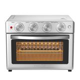 26L Silver Countertop Stainless Steel Air Fryer Toaster Oven