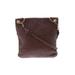 Bottega Veneta Leather Crossbody Bag: Burgundy Bags