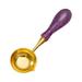 Niovtt Sealing Wax Spoon Decor Supplies Wax Spoon Wedding Envelope Decor (Purple)