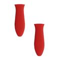 2PCS Cooking Utensils Kitchen Kitchen Heat Silicone Hot Handle Holder Sets Pan Handle Cover Grip Cooking Utensils Handle Cover