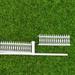 fence model 1m 1/100 DIY Garden Fence Courtyard Fence Ornament Sand Table Building Model Materials (MR1405)