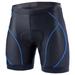 Men s Cycling Shorts 4D Padded Bike Bicycle Liner Shorts with Anti- Leg Grips for Cycling Club Blue L