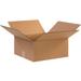 12 1/2 X 12 1/2 X 6 Corrugated Cardboard Boxes Small 12.5 L X 12.5 W X 6 H Pack Of 25 | Shipping Packaging Moving Storage Box For Home Or Business Strong Wholesale Bulk Boxes