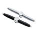 2pcs Decompression Ballpoint Pens Writing Pens Rotating Pens for School Office