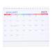 Calendars English Printing Calendar Minimalist Desk Planner Calendar 2023 Calendar 2023 Desk Calendar Desk Calendar Coil Paper