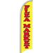FLEA Market Windless Swooper Flag Feather Banner Sign (Flag ) Yb