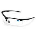 Bifocal Sport Protective Safety Glasses Bi-focal - Clear Lens Reader Reading - Ansi Z87.1 Certified 2.50