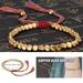 Teissuly Handmade Tibetan Copper Bead Rope Bracelet & Bangles Unisex Wax Thread