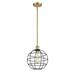 Innovations Lighting 516-1S-13-10 Lake Placid Pendant Lake Placid 10 Wide Cage Pendant -