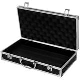 Large Makeup Organizer Scarf for Men Black Aluminum Briefcase with Lock Multi-purposes Medicine Case Aluminum Hard Cases Shell Supplies Abs Aluminum Alloy Travel